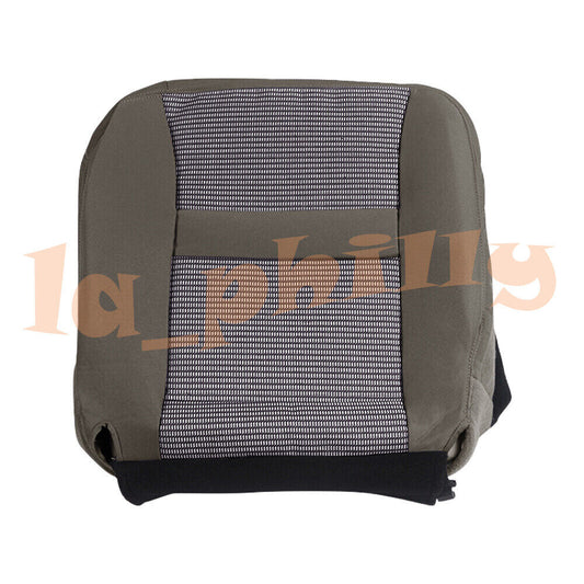 Fits 2006 2007-2010 for Dodge for Ram 1500 2500 3500 Driver Bottom Cloth for Seat Cover Gray Q