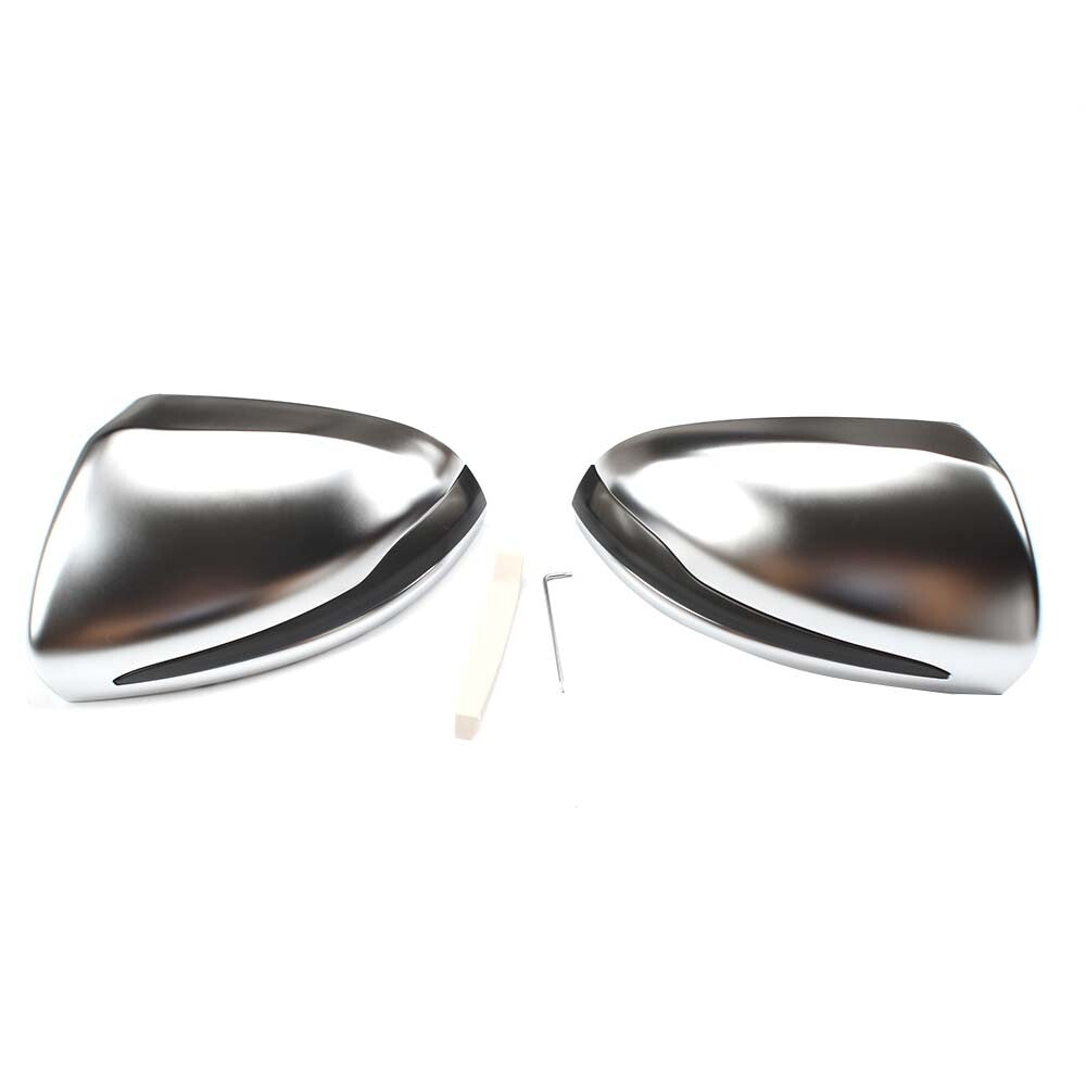 2Pcs Side Rearview Side Wing Mirror Cover Shell For W205 2015 2016 2017 2018