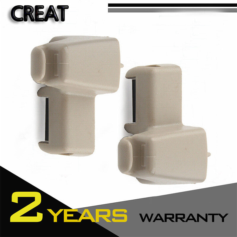 One pair of LH+RH front sun visor mounting clips suitable for Land Rover for Range Rover L322 (2003-12-)