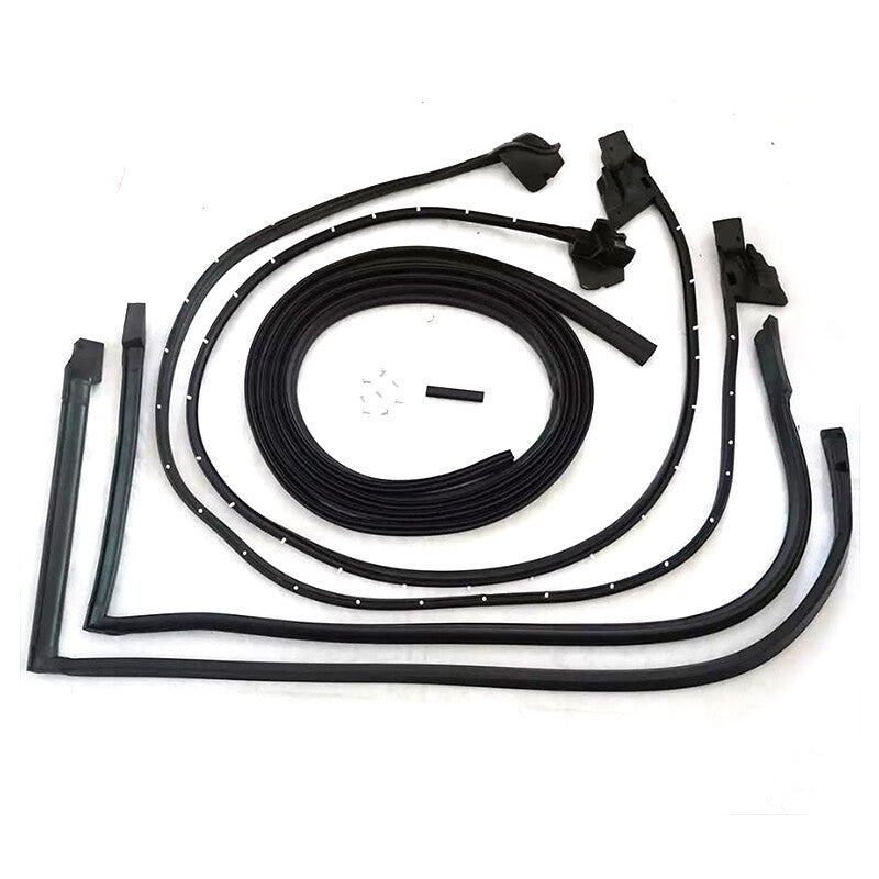 9 PC Weatherstripping Seal Kit with Narrow For 81-88 Regal Cutlass RWD G-Body