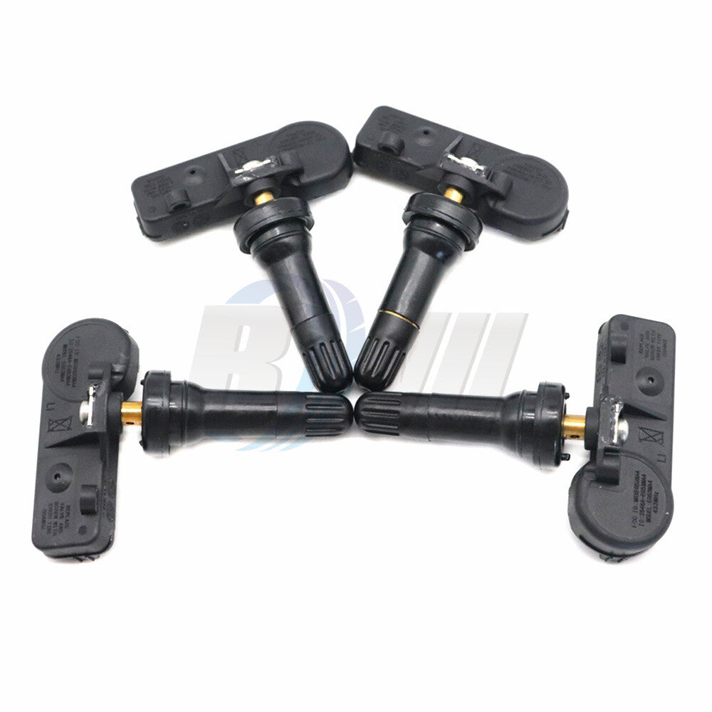 4-pack TPMS tire pressure sensors 56029481AB 433MHz for Jeep Grand Cherokee 08-10- v