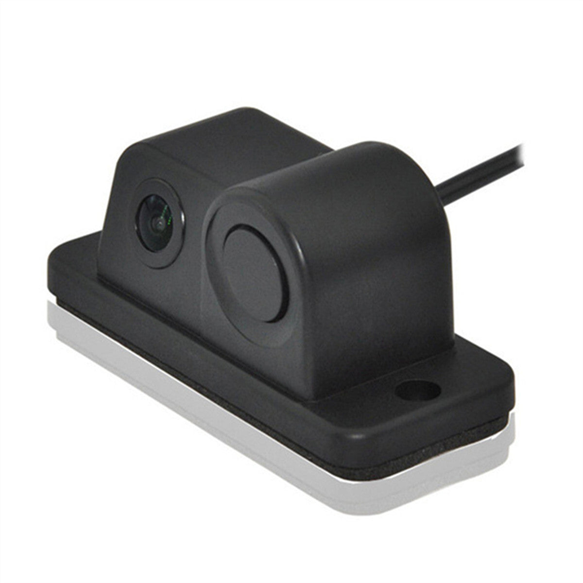 2-in-1 Car Reverse Parking Radar Sensor Rearview Backup Camera Kit - Waterproof n