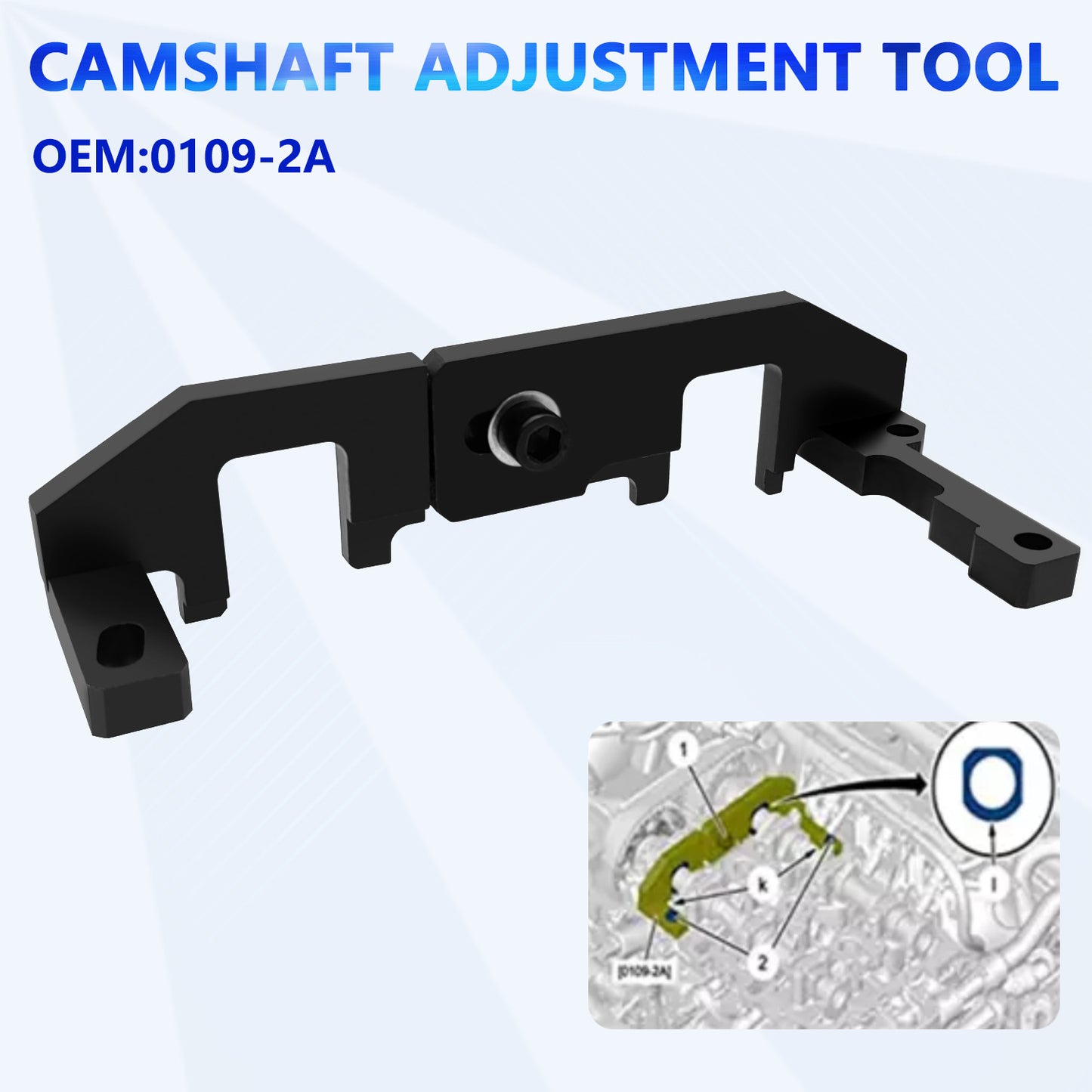 9PC Engine Timing Tool for Peugeot 2008 508 308 for Citroen C3 C4 1.0T 1.2T 0109-2E