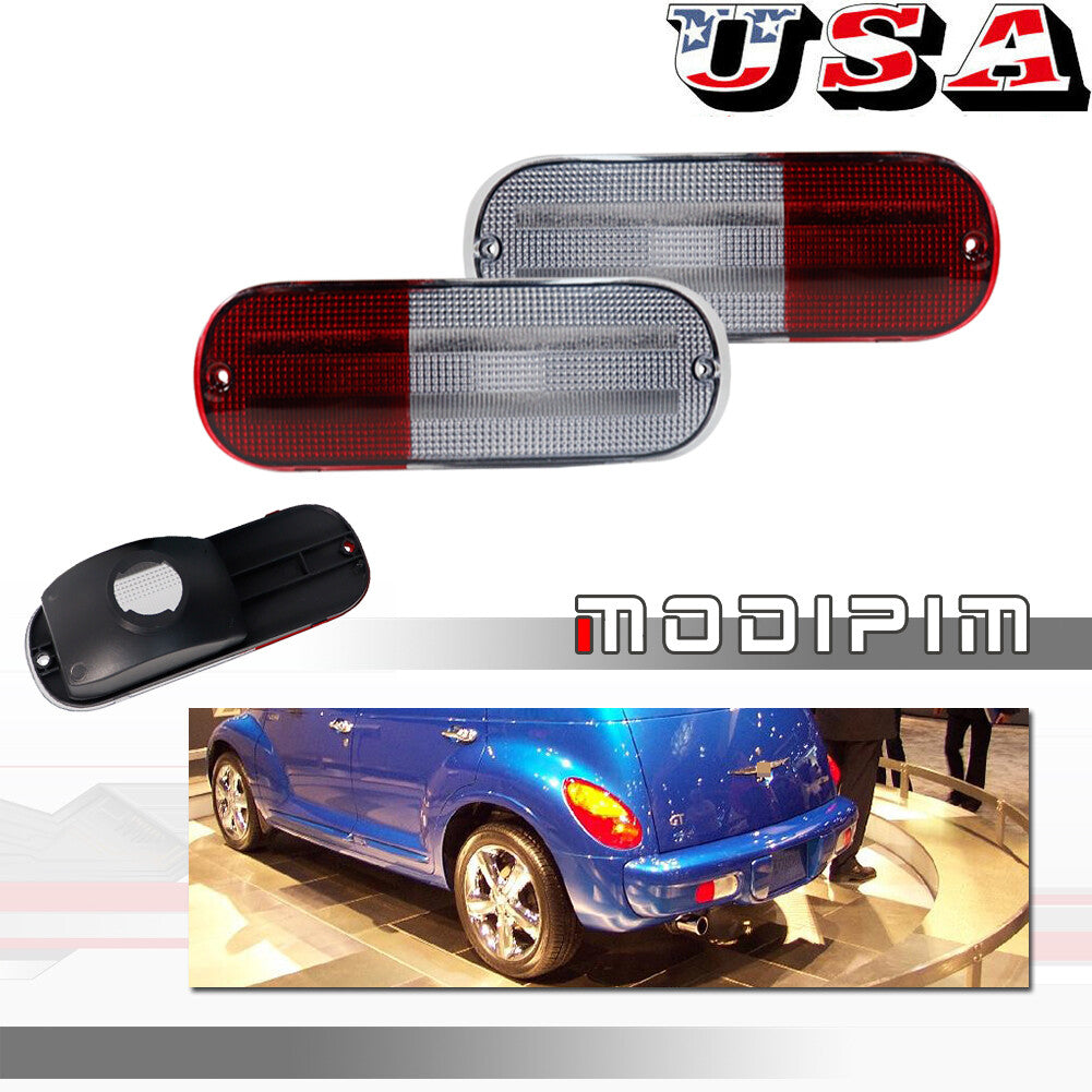LH and RH spare reflector lenses are suitable for the 2001-2005 for Chrysler PT Cruiser- v
