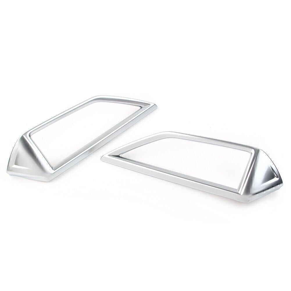 Fit for Subaru Forester 2019 2020 Matte Silver Front Middle Air Vent Cover Trim
