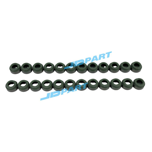 24-piece set of valve oil seals for Caterpillar 3406 excavator engine parts -