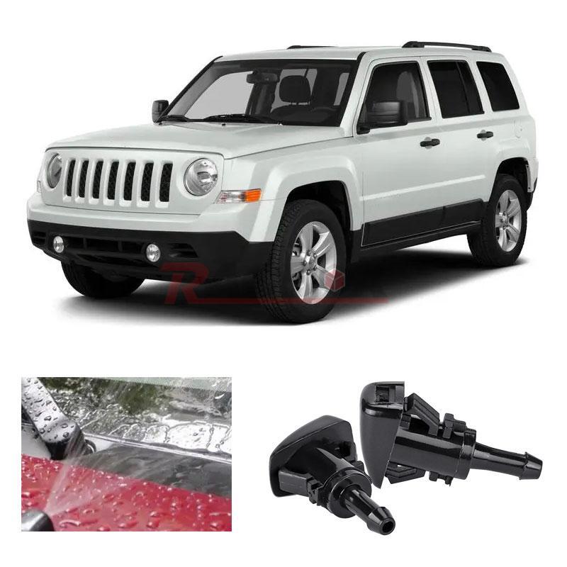 Left+Right Windshield Washer Nozzle Jets Fits for Ram 1500 2500 3500 4500 2pcs