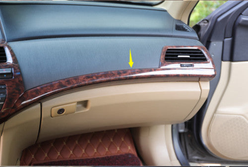 Black aluminum alloy rear triangular window cover decoration suitable for Kia Soul 2019-2022- v