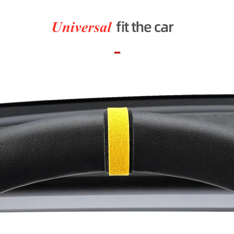 Suitable for Honda DIY Alcantara car SUV steering wheel top center line decal decoration - n