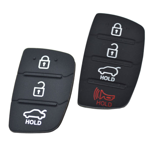 Car Key Pad Rubber Repair Car Key Fob for Hyundai for Tucson Santa fe I20 , for Elantra Q