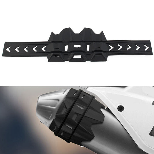 Universal Auspuff Endrohr Guard Protector Cover Motorrad Zubeh?r Schwarz