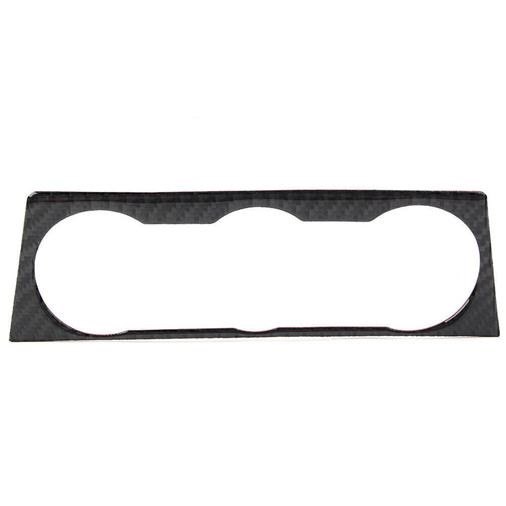 Carbon Fiber Central Console AC Switch Panel Trim For 2013-18 17 for Subaru Forester