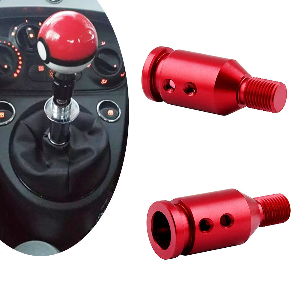 Universal Go Round Ball Shift Knob+M10x 1.5 Shifter Thread Gear Lever Adapter Q