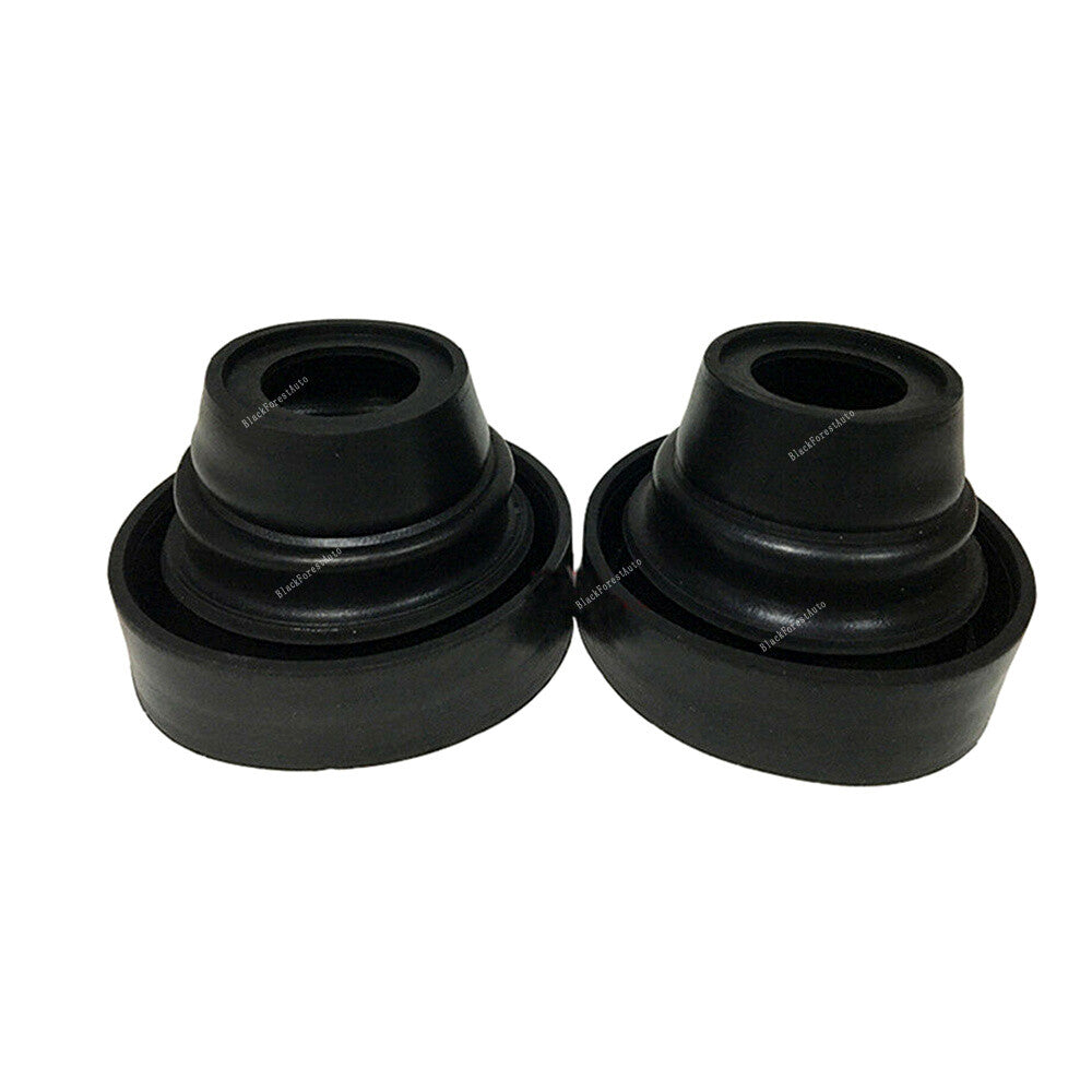 2x Headlight Dust Cover Universal Rubber Waterproof Housing Cap 80 90mm LED HID Q