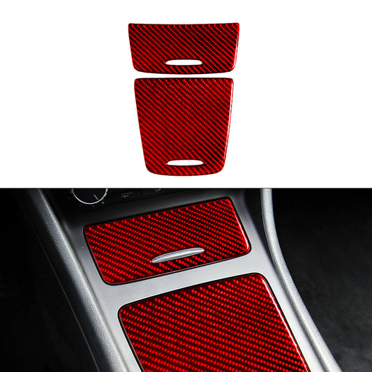 Red Carbon Fiber Navigation Control Trim for LEXUS RX330 RX350 2004-2009 v