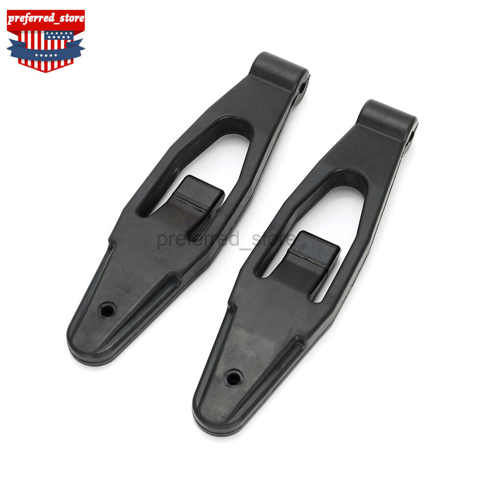 2PCS Hood Latch Base Fits for Peterbilt 357 1999 1989 1988 2001 10.0L 23-13857 Q