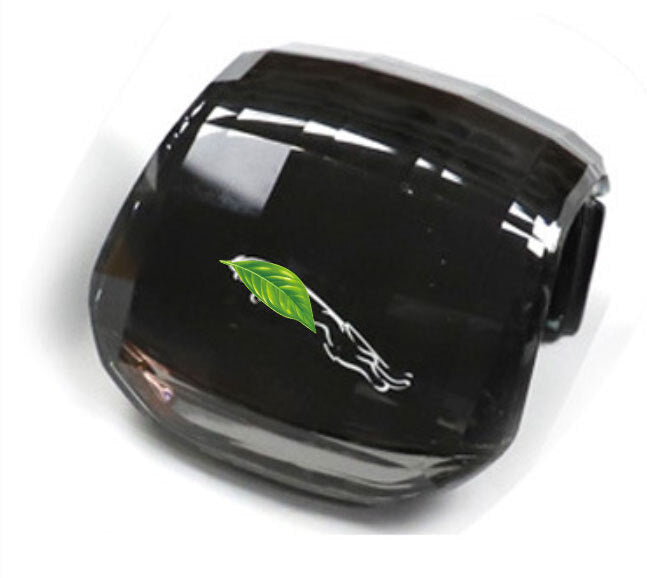 Console Gear Shift Knob Lever Replace Black Crystal Glas for Jaguar F-PACE 21-23