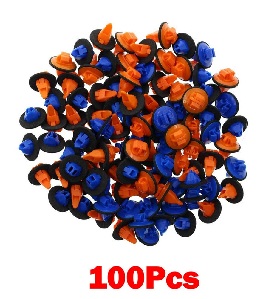 100PCS Flare Moulding Retainer Assortment Clips Fit for Toyota Sequoia 2008-2016