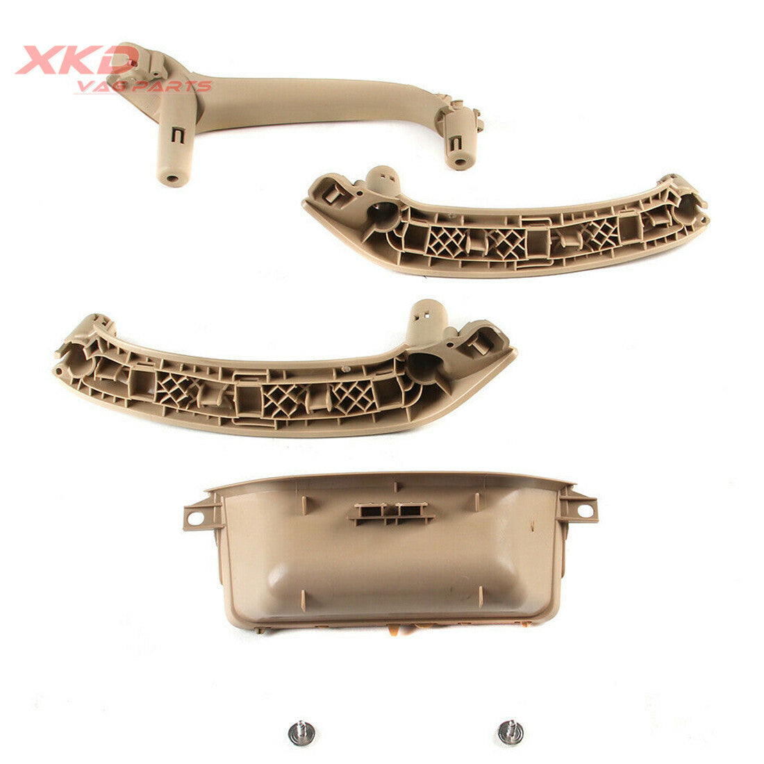 LHD Beige Inner Door Panel Handle Decoration Protective Cover Suitable for BMW X3 F25 X4 F26