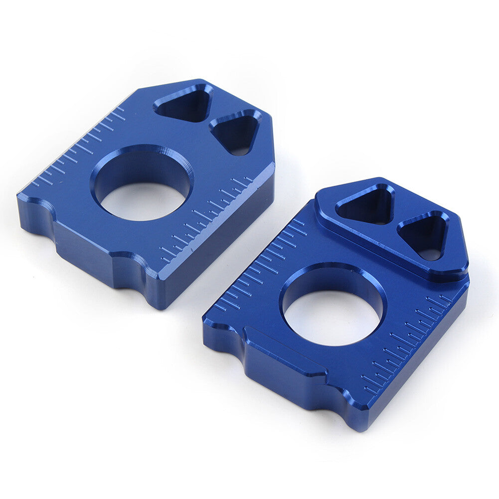 CNC Rear Chain Adjuster Axle Block for SUZUKI DRZ400SM 2004-2015 2014 2013 Blue