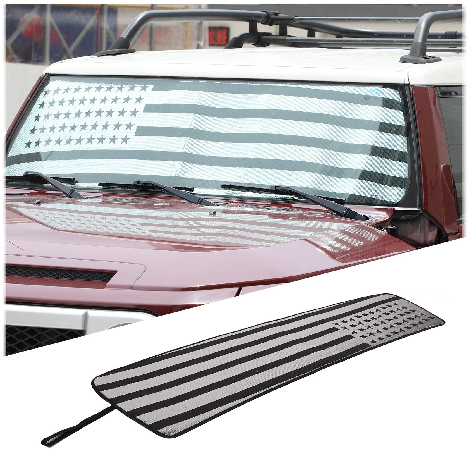 4 Carbon fiber ABS internal handle cover decoration suitable for tundra/Sequoia 2022-23- v