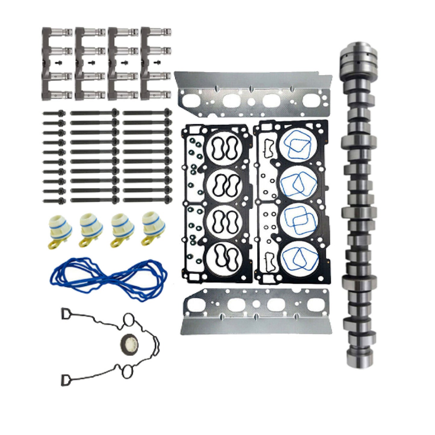 Lifters Camshaft Gaskets Plugs Kit for Dodge for Ram 1500 5.7 Hemi Non-MDS 2009-2015