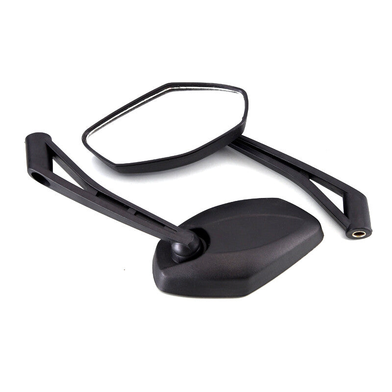Universal 8mm & 10mm rearview mirror for bicycles, motorcycles, street bikes, cruisers, and shredders. n