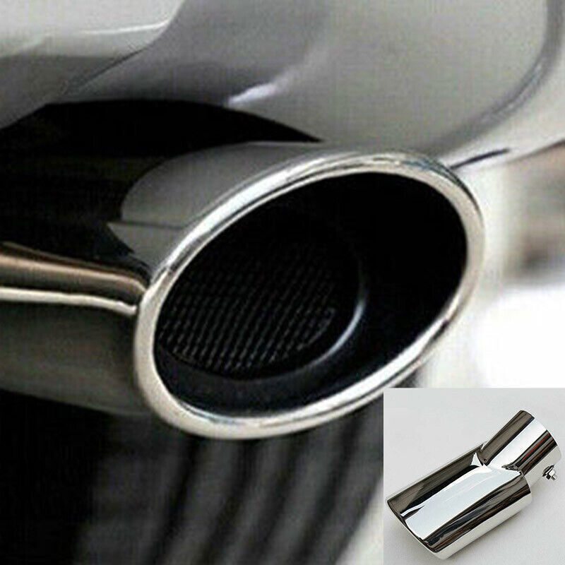for Toyota Highlander 2014-2019 Silver Car Exhaust Muffler Tip Tail Pipe Trim 1X