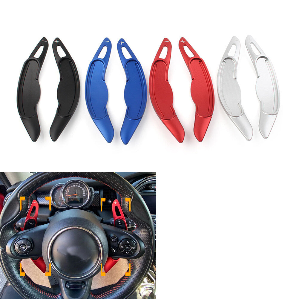 for BMW for BMW for Mini F54 F55 Aluminum Alloy Steering Wheel Paddle Shifter Extension