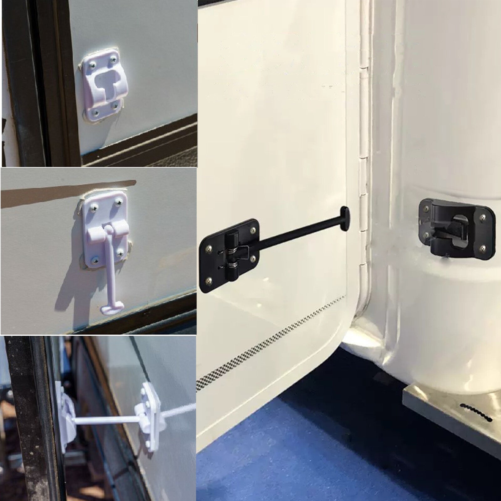 White motorhome door holder versc door stopper door holder door lock trailer de Q