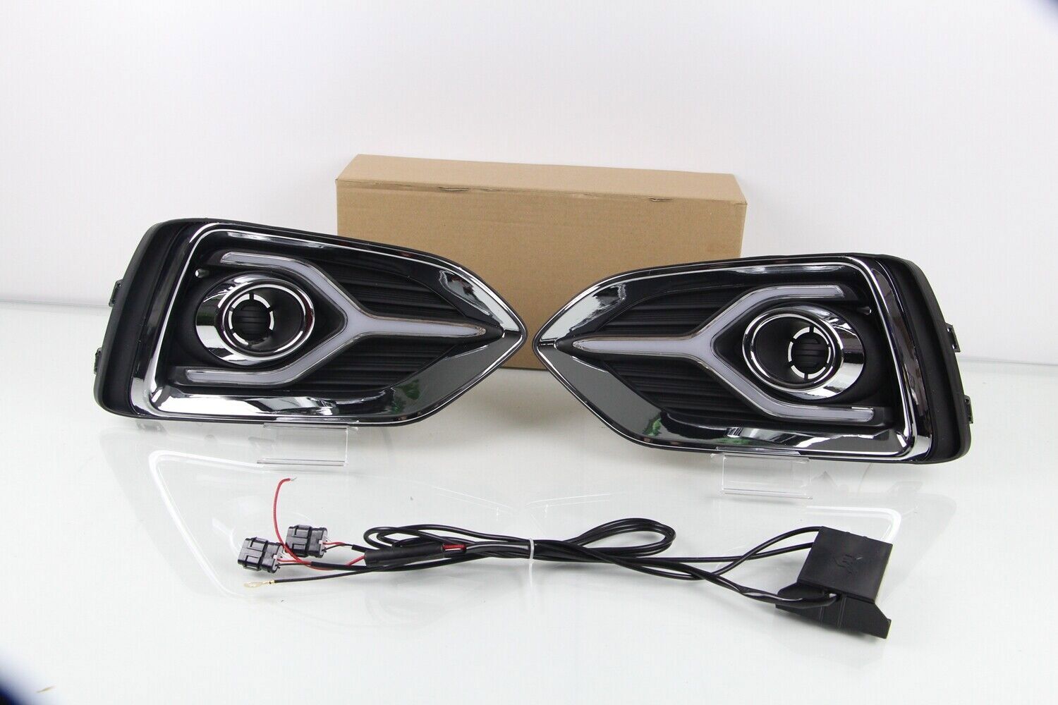 for Hyundai Accent 2018-2020 DRL Daytime Running Fog Light W/Turn Signal Lamps