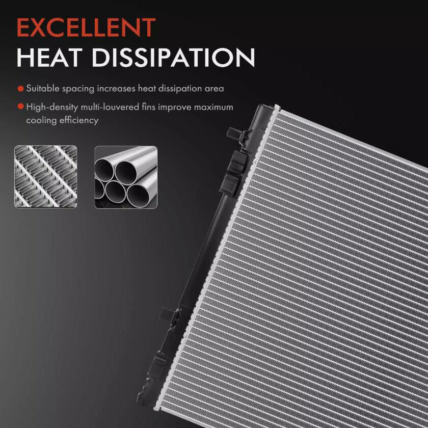 Suitable for Nissan Rogue 2021 2022 2023 L3 1.5L 214576RS0A 16mm auxiliary radiator