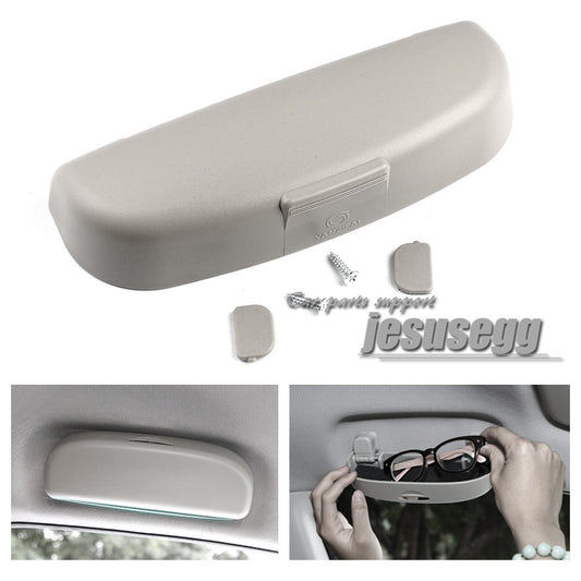 Grey Front Roof Sunglasses Storage Holder Organizer Box for Ford Focus