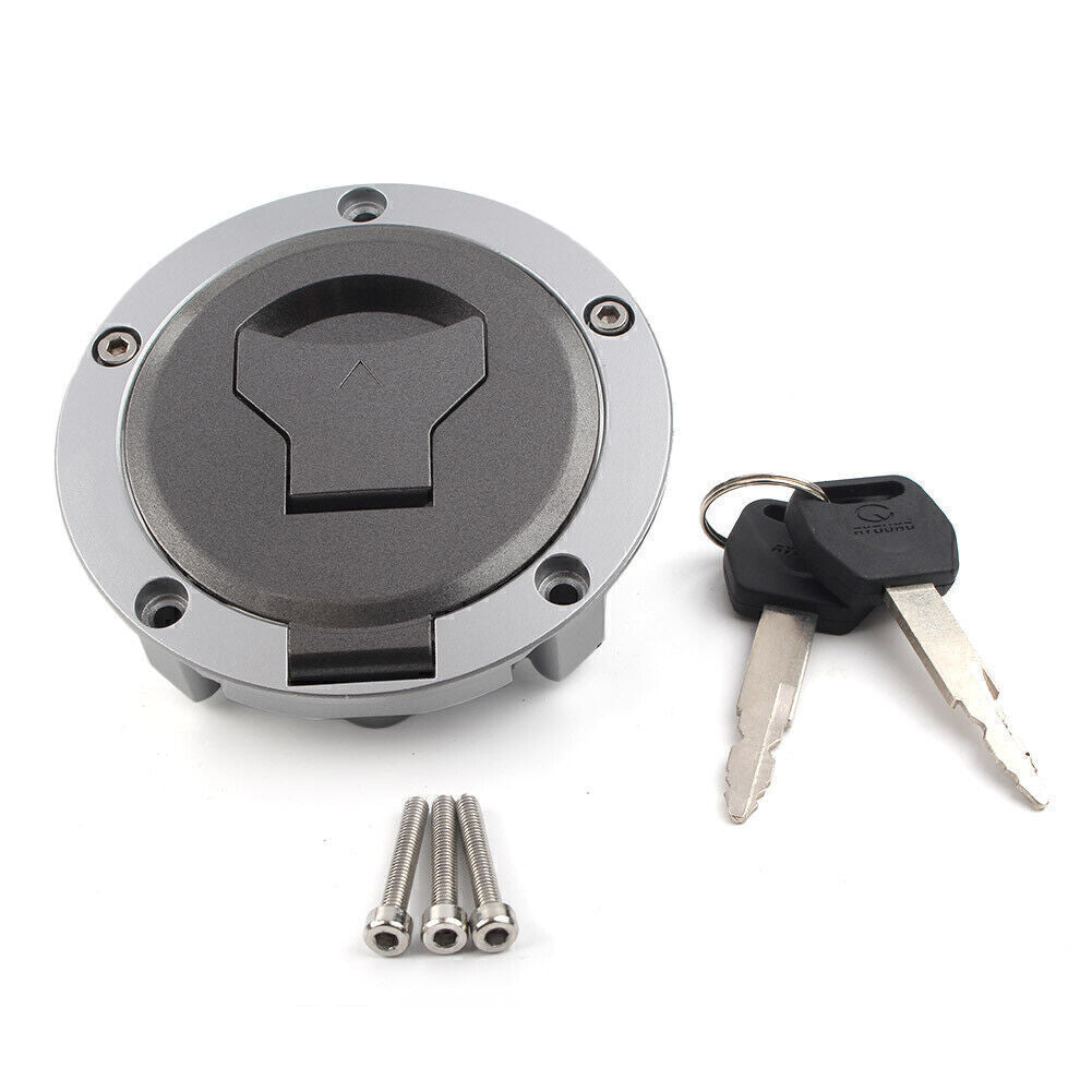 Fuel Gas Cap Tank Lock w/Key Fits for Honda MSX125 2016-2019 CBR1000RR 2018 2019 Q