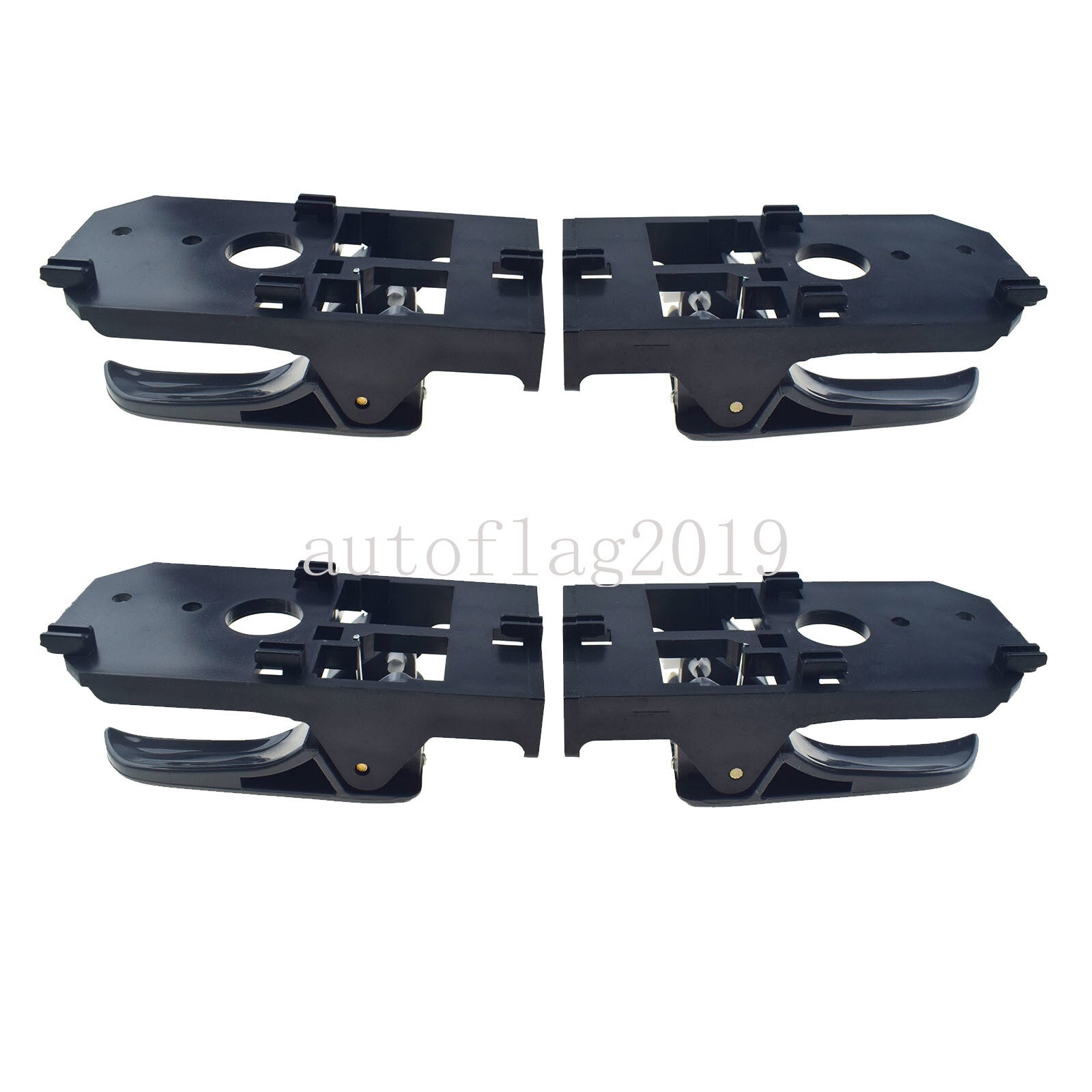 Gray interior door handle 4-piece set FL RL RR suitable for Kia Spectra 2004-2009- v