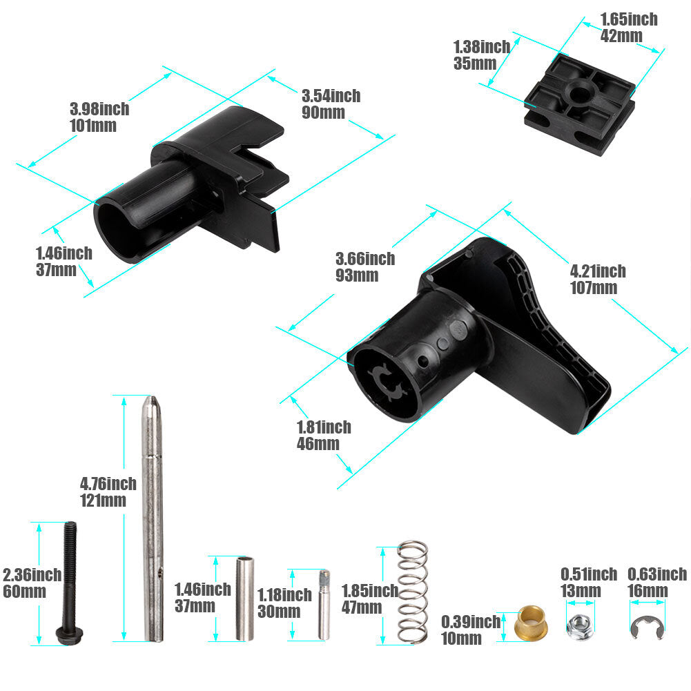 85125440 Fuel Tank Rectifier Handle Kit (30 pieces) for 2004-2017 for Volvo VNL chassis. n