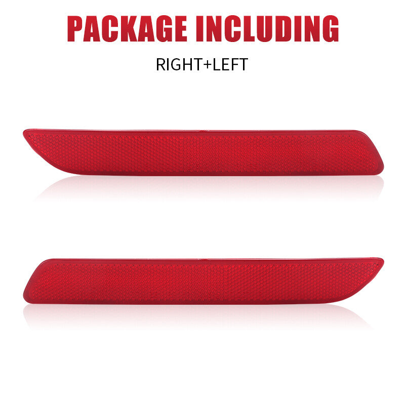2X Rear Bumper Reflector Side Marker Light Cover for Honda CRV CR-V 2010 2011