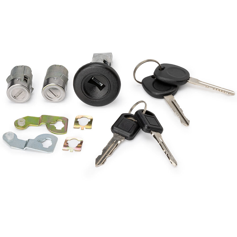 Ignition lock cylinder switch with 2 buttons for Silverado for GMC for Sierra 2001-2007 n