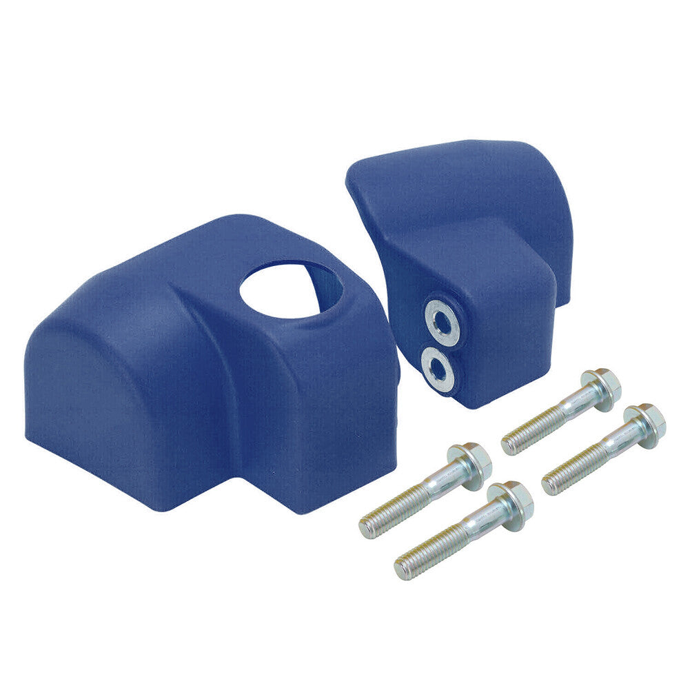 2xShock Absorber Guard Cover Protector Kit Blue Fit DRZ400 DRZ400E DRZ400S Motor
