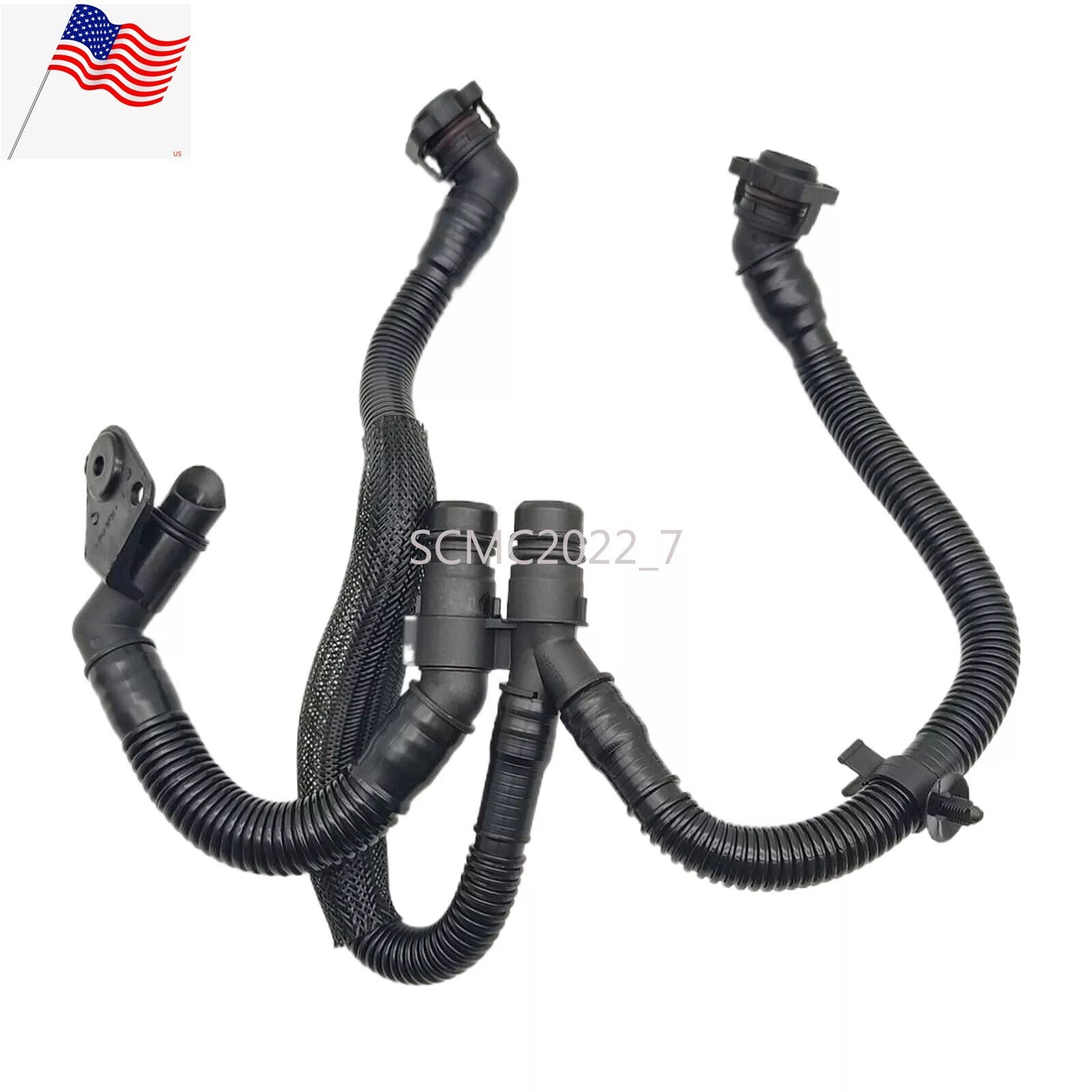 New PCV Ventilation Hose Assembly for Audi A4 A5 A6 Q5 3.2 06E103217AA CALA CALB