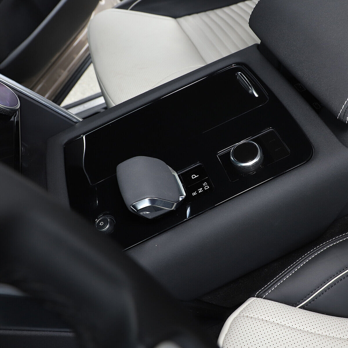 2021-23 Gear Shift Panel for Land Rover Discovery 5 Center Console Glossy Black
