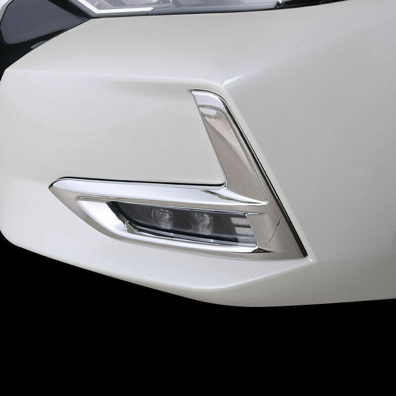 2p for Corolla Hatchback 2019-2022 Chrome Rear Tail Light Lamp Strip Trim v