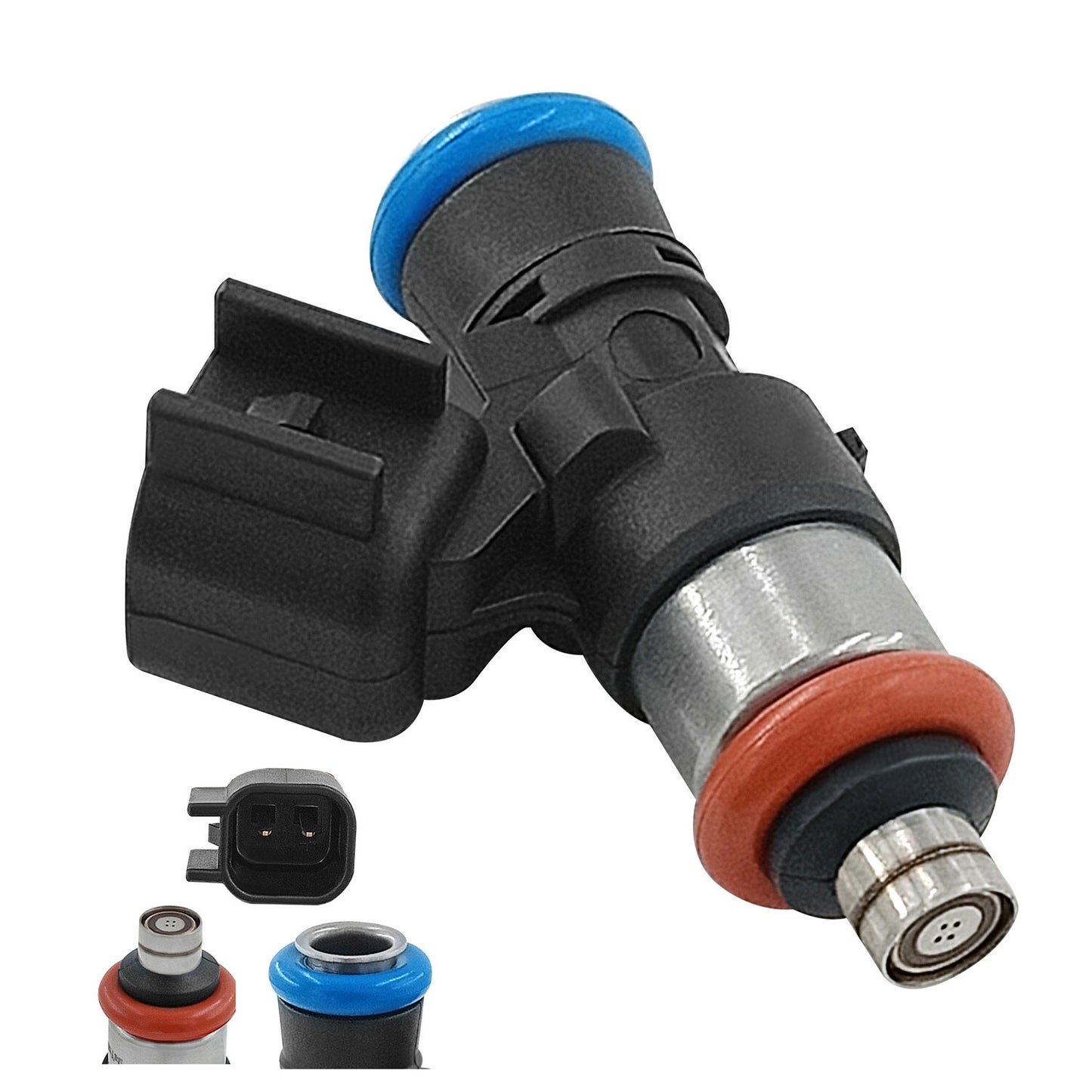 6PCS Fuel Injector 0280158091 for Mazda CX-9 for Lincoln MKZ for Mercury Taurus 3.5 3.7L n