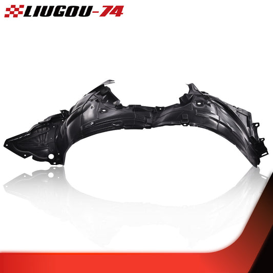 Black fender lining for front drive side, suitable for 2013, 2014, 2015, and 2016 for Nissan Sentra. Q