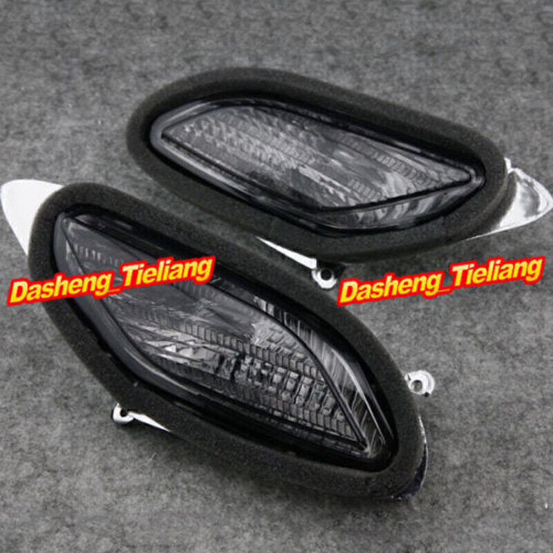 Motorbike Smoke Front Turn Signal Lens Cover Shell Fit for Honda ST1300 2002-2009 Q