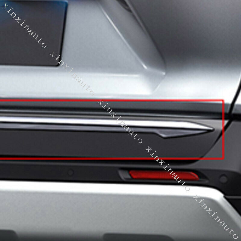 ABS Chrome Rear Tailgate Trunk Lid Lower Strip Trim for Toyota RAV4 2019-2024