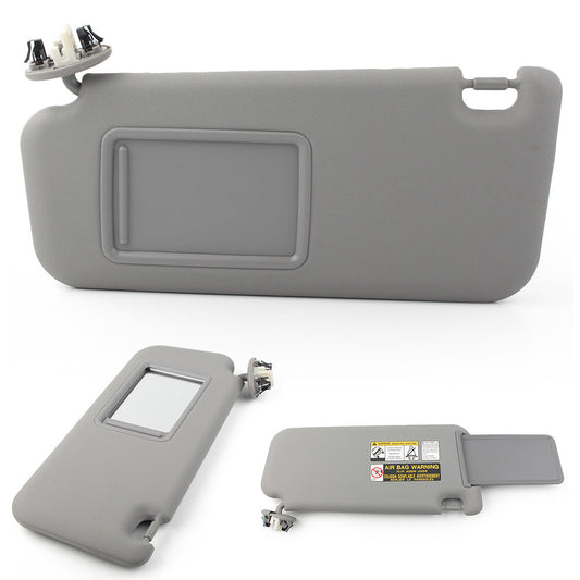 Gray Left Side Sun Visor for Toyota RAV4 2006-2012 74320-42501-B2