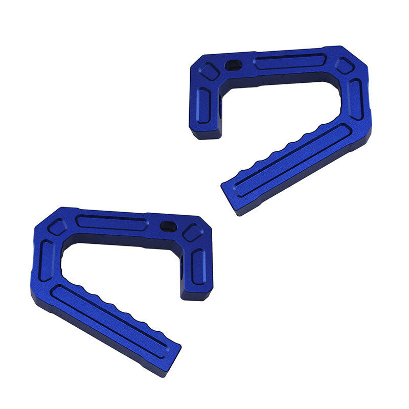 Aluminum Front Grab Handles for 2007-2018 for Jeep for Wrangler JK Grab Bar Blue