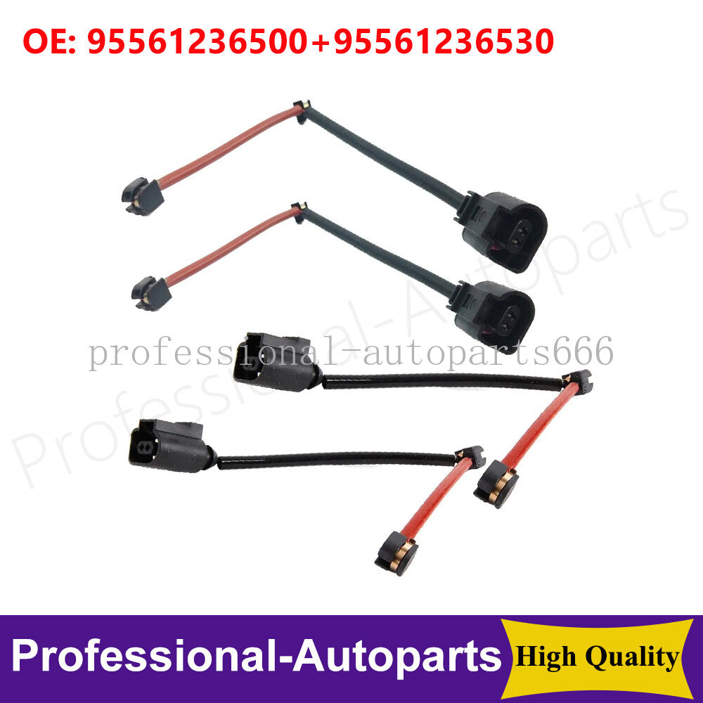 4-piece front and rear brake pad wear sensor kit for Porsche for Cayenne 2003 - 2010