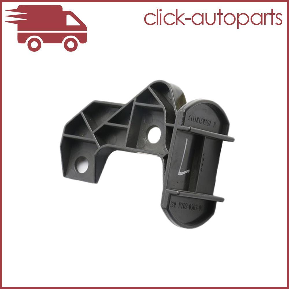 Front Left Bumper Bracket Mount Black for BMW E39 520i 523i 528i 530i 540i Q
